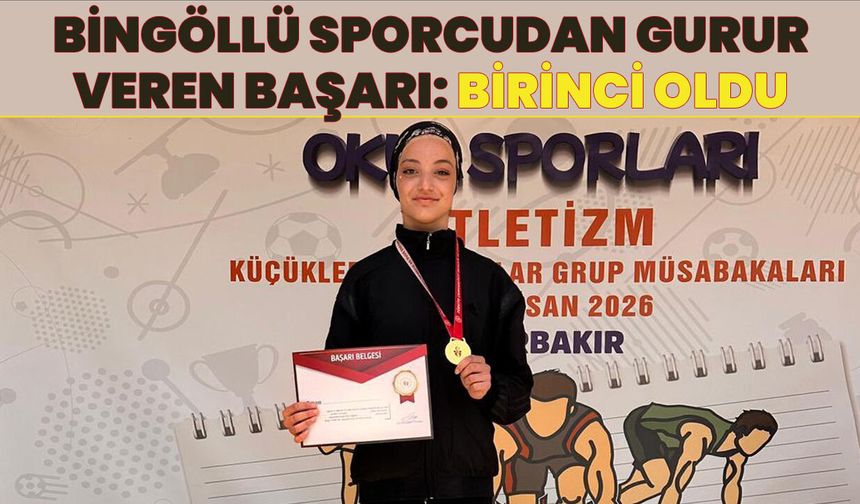 Bingöllü Sporcudan Bir Başarı Daha!
