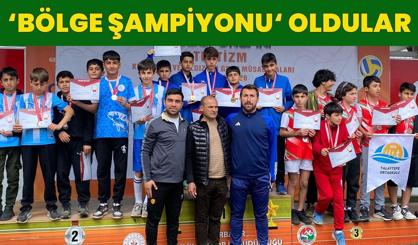 Bingöl Atletizm Takımı, ‘Bölge Şampiyonu’ Oldu