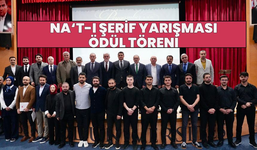 Bingöl’de ‘Na’t-ı Şerif Yarışması Ödül Töreni’ Heyecanı