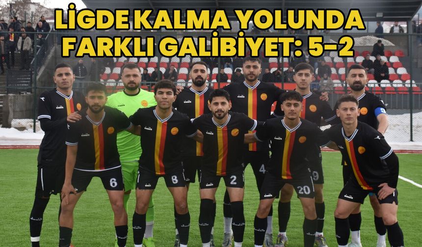 Murat 2020 Gençspor, Deplasmanda Farklı Yendi: 5-2