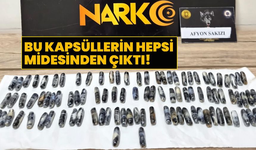BU KAPSÜLLERİN HEPSİ MİDESİNDEN ÇIKTI!