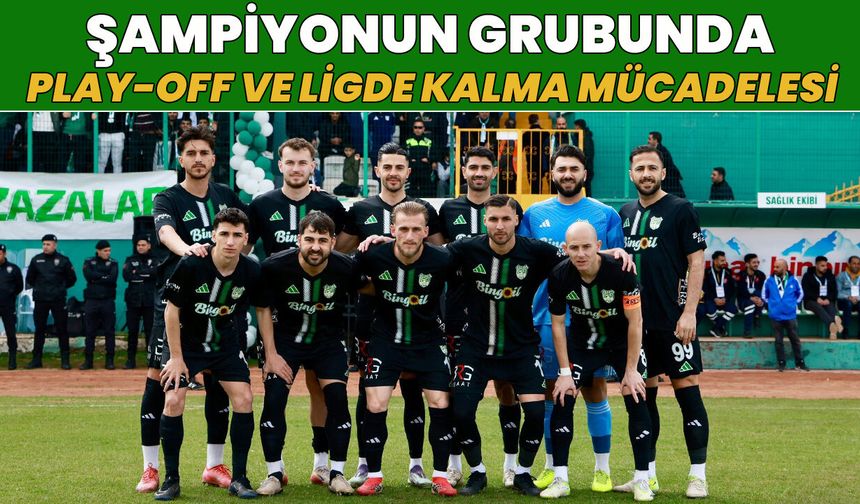 Şampiyon 12 Bingölspor’un Grubunda 7 Takım Play-Off Mücadelesine Çıkacak!