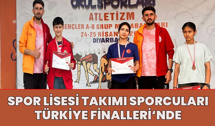 Bingöl Spor Lisesi Takımı, Türkiye Finalleri’nde