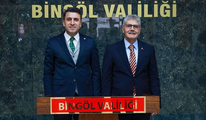 Vali Çelik'e, Tunceli Valisi'nden 'Hayırlı Olsun' Ziyareti