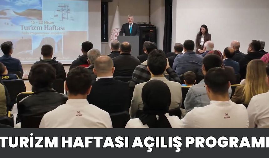 Bingöl'de Turizm Haftası Programı