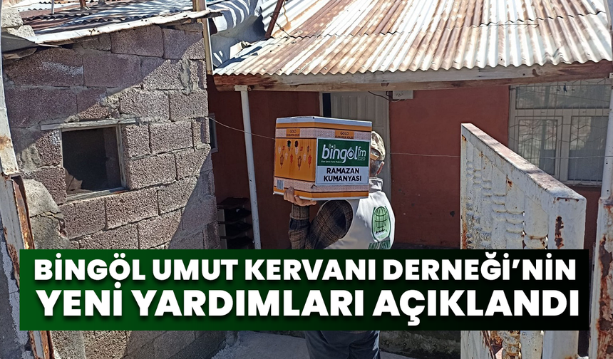 Bingöl Umut Kervanı’ndan Ramazan Ayında 1.624 Aileye Destek