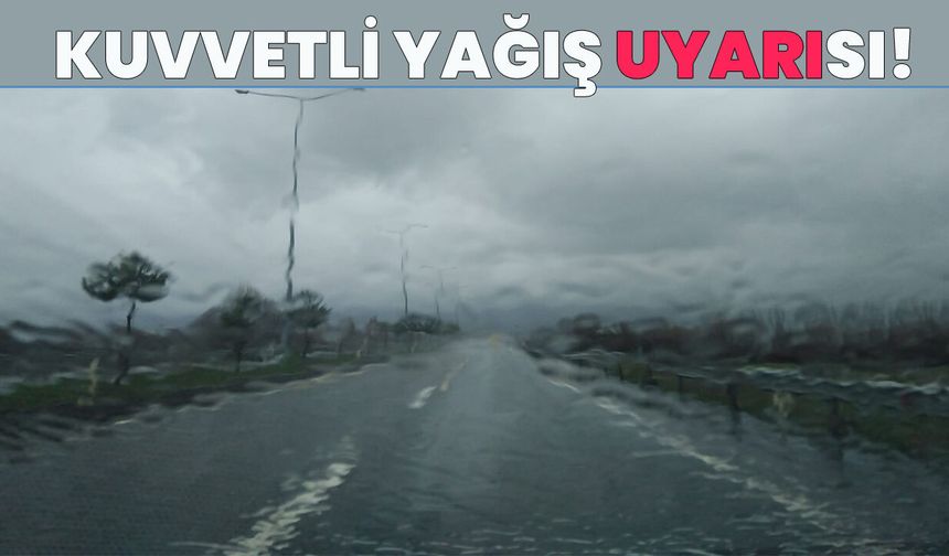 Bingöl İçin Kuvvetli Yağış Uyarısı: Bugün ve Yarına Dikkat!
