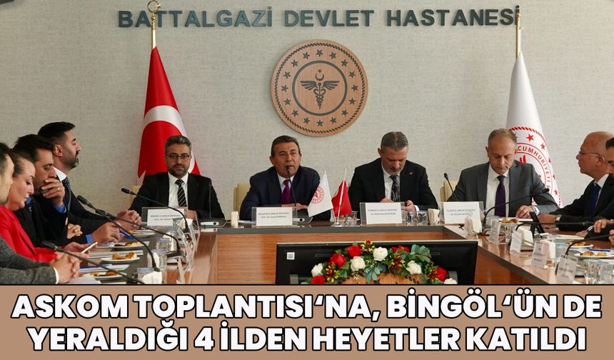 Acil Sağlık Hizmetleri Koordinasyon Komisyonu, Malatya’da Toplandı