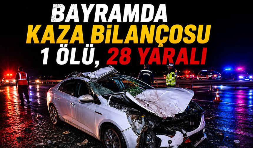 Bingöl'de Kurban Bayramının Kaza Bilançosu: 1 Ölü, 28 Yaralı