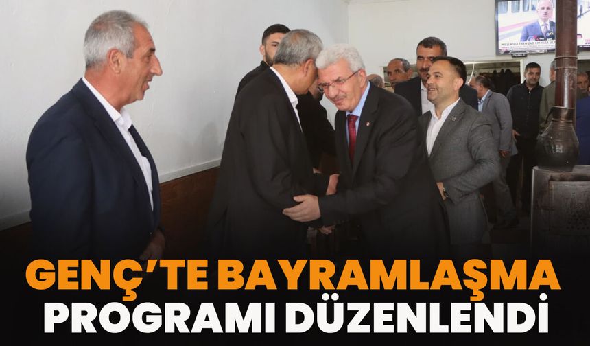 Genç’te Bayramlaşma Programı Düzenlendi