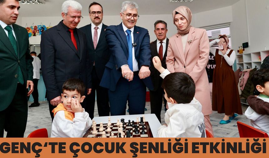 Bingöl'ün İlçesinde Çocuk Şenliği Programı