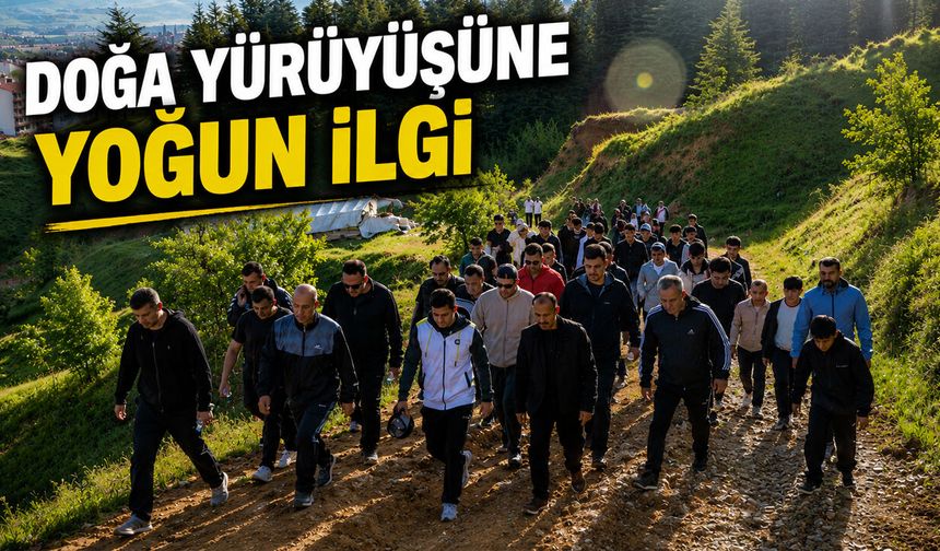 Bingöl’ün İlçesinde Doğa Yürüyüşüne Büyük İlgi