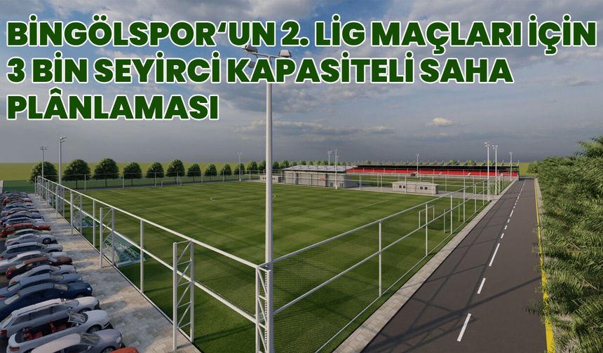 Bingöl’de Aşağı Çarşı’daki Sahanın Dönüşümü Plânlanıyor