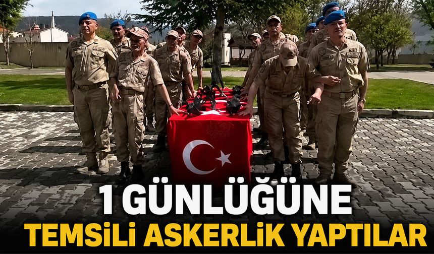 Bingöl’ün İlçesinde Özel Bireyler 1 Günlük Temsili Askerlik Yaptı