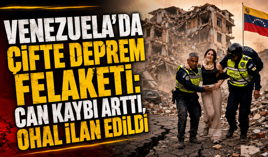 Venezuela'da Çifte Deprem Felaketi: Can Kaybı Arttı, OHAL İlan Edildi