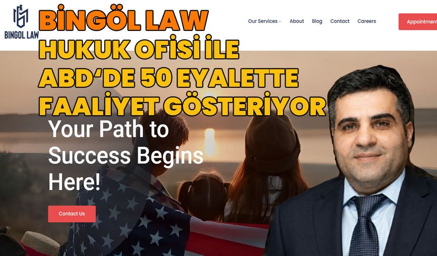 Bingöl'den New York'a Uzanan Başarı Hikayesi: Avukat Mahmut Bingöl!