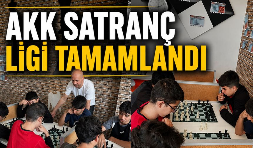 AKK Satranç Ligi Tamamlandı