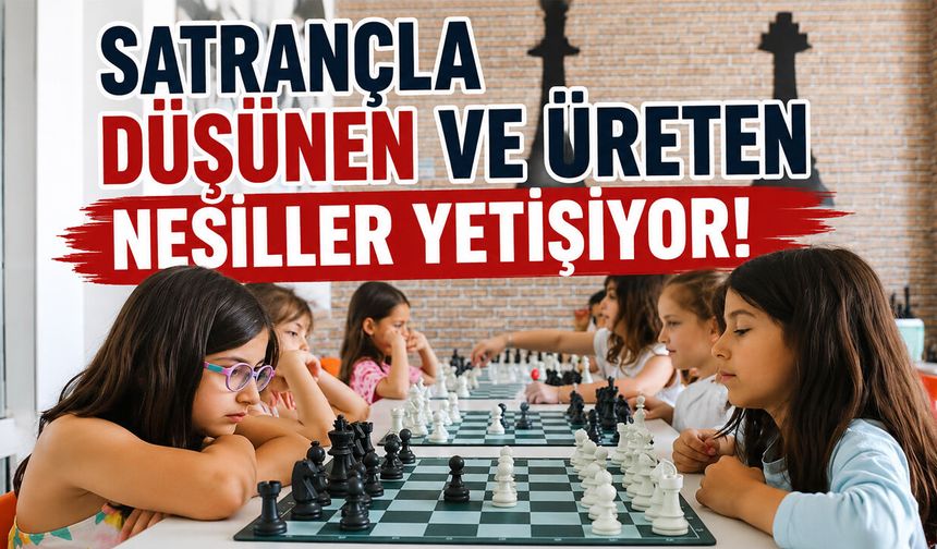 Satrançla Düşünen ve Üreten Nesiller Yetişiyor!