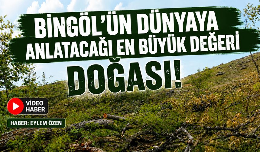 Bingöl'ün Dünyaya Anlatacağı En Büyük Değeri Doğası!