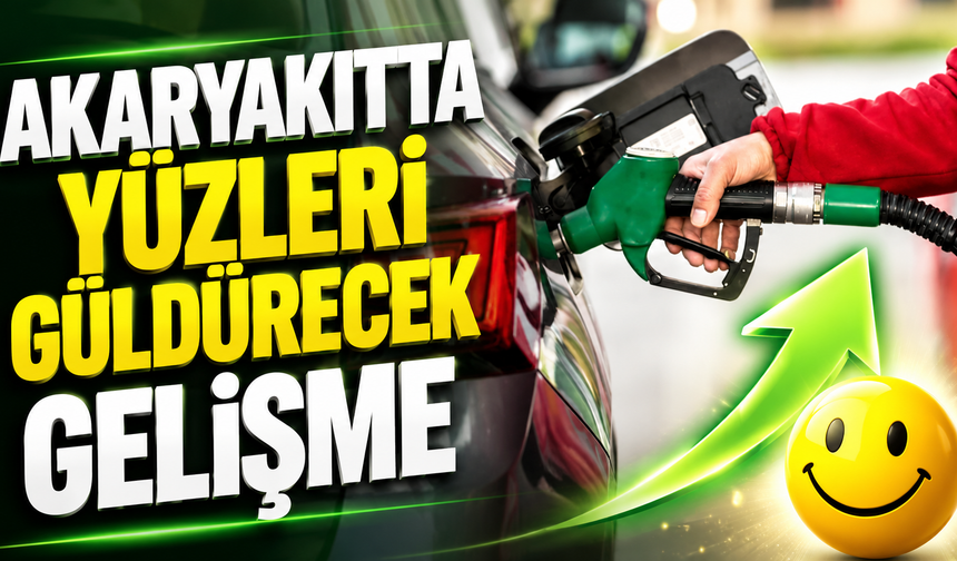 Akaryakıtta Yüzleri Güldürecek Gelişme