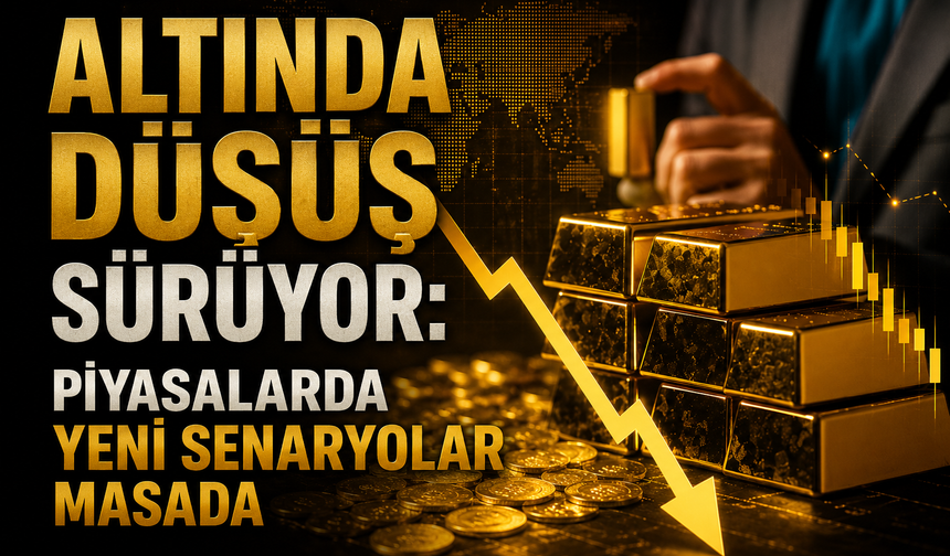 Altında Düşüş Sürüyor: Piyasalarda Yeni Senaryolar Masada