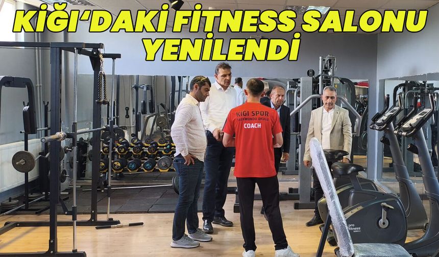 Bingöl'ün İlçesindeki Fitness Salonu, Modern Yapısıyla Yeniden Hizmette!