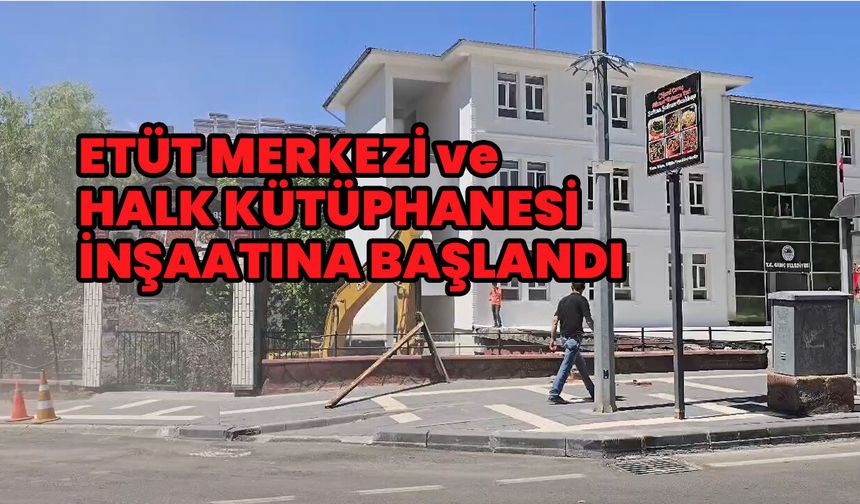 Genç Belediyesi'nden Etüt Merkezi ve Halk Kütüphanesi Atağı