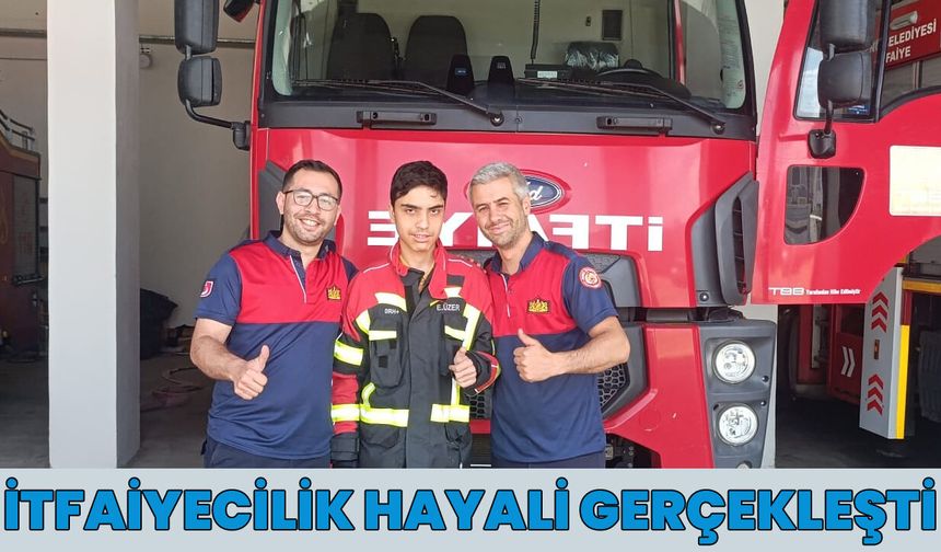 İtfaiye İstasyonu, Özel Misafirini Ağırladı