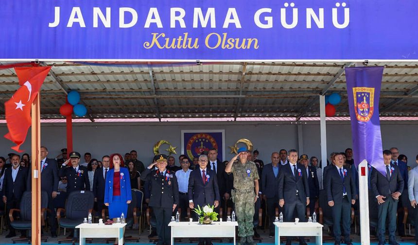Bingöl'de Jandarma'nın 187. Yıldönümü Törenle Kutlandı