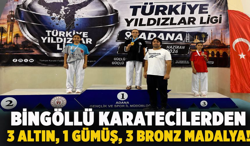 Bingöllü Karatecilerden 7 Madalya!