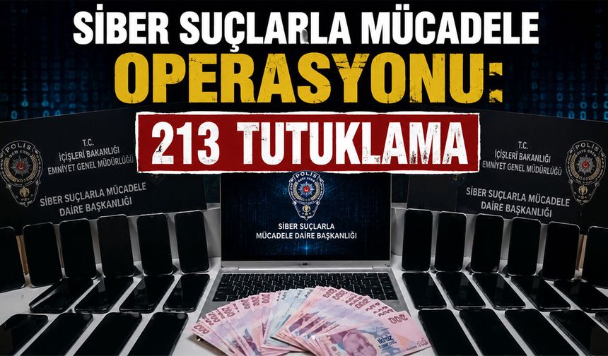 Bingöl'ün de Yeraldığı 29 İlde Siber Suçlarla Mücadele Operasyonu