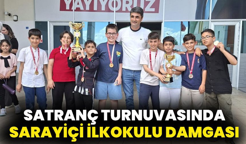 Satranç Turnuvasına Sarayiçi İlkokulu Damgası!