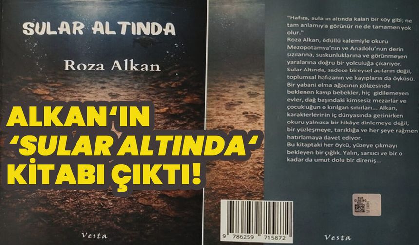 Alkan’ın ‘Sular Altında’ Kitabı Çıktı!