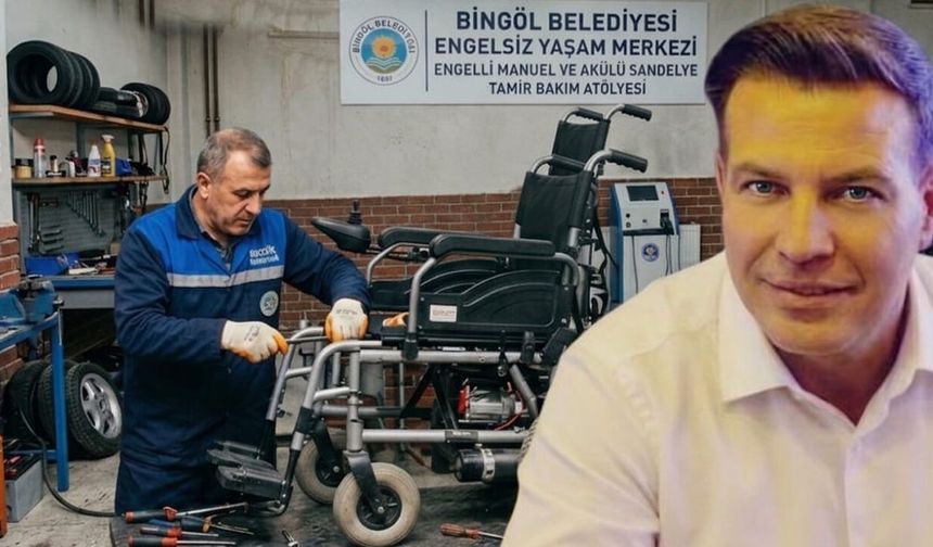 Bingöl'de Engelli Araçları için Belediye Bünyesinde Tamir Atölyesi Talebi