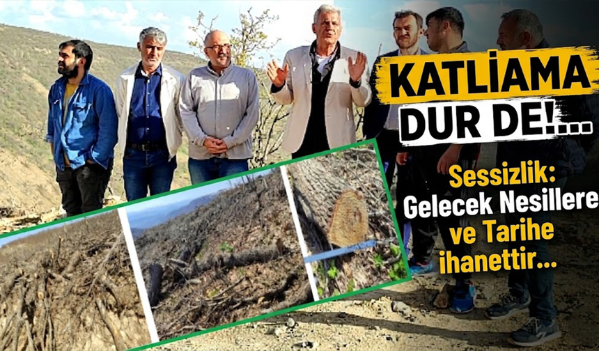 KATLİAMA DUR DE!... Sessizlik: Gelecek Nesillere ve Tarihe ihanettir…