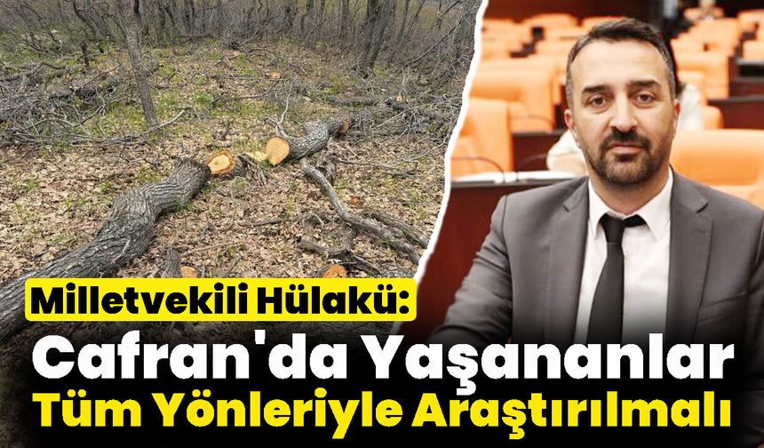 “Cafran'da Yaşananlar Tüm Yönleriyle Araştırılmalı”
