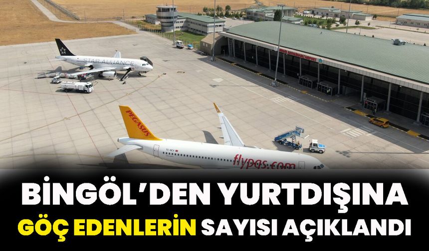 Bingöl’den Yurtdışına Göç Edenlerin Sayısı Açıklandı
