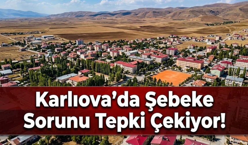 Karlıova'da Şebeke Sorunu Tepki Çekiyor!