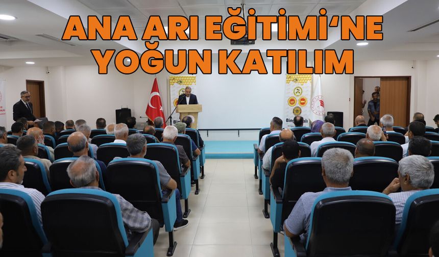 Bingöl'de Ana Arı Eğitimine Yoğun İlgi