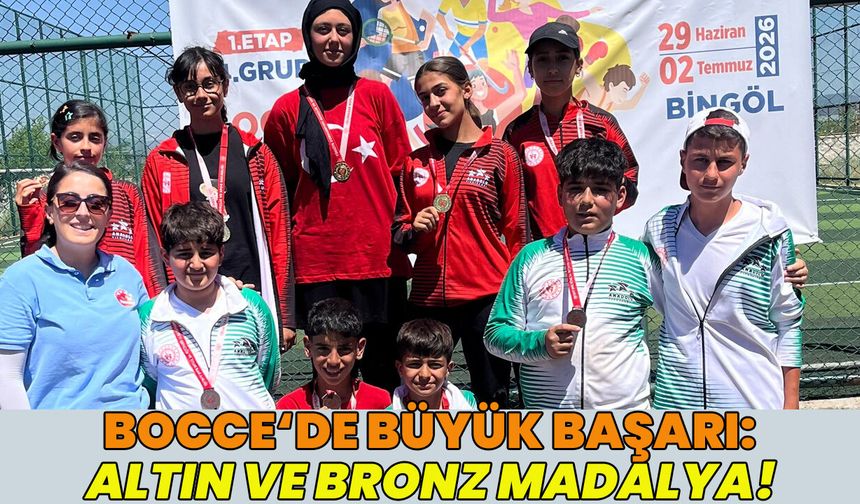 Bingöl’de Düzenlenen Organizasyonda ‘Altın ve Bronz’ Madalya!