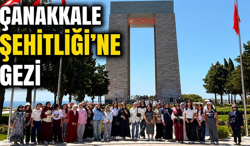 Bingöl’den Gezi Programına Katılan 38 Genç, Çanakkale Şehitliği’nde