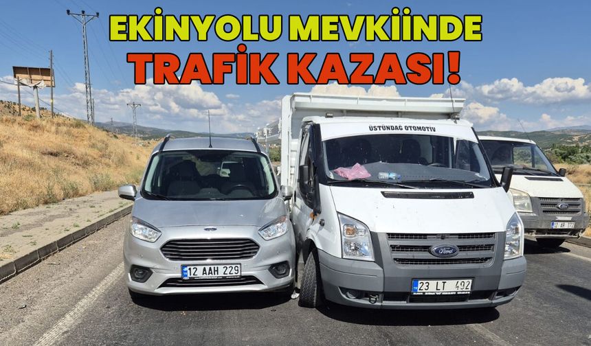 Bingöl Muş Yolunda Trafik Kazası!