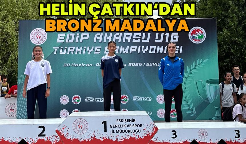 Bingöllü Başarılı Sporcudan Bronz Madalya!