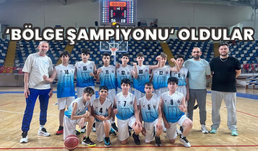 Bingöl Basketbol Takımı 'Bölge Şampiyonu'!
