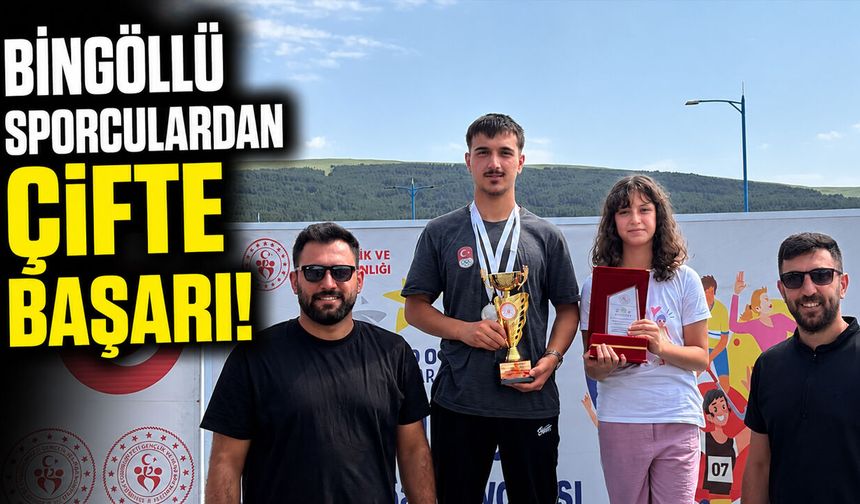 Tekerlekli Kayakta Çifte Başarı!