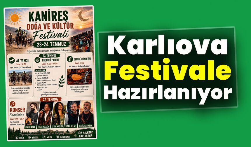 Karlıova Festivale Hazırlanıyor