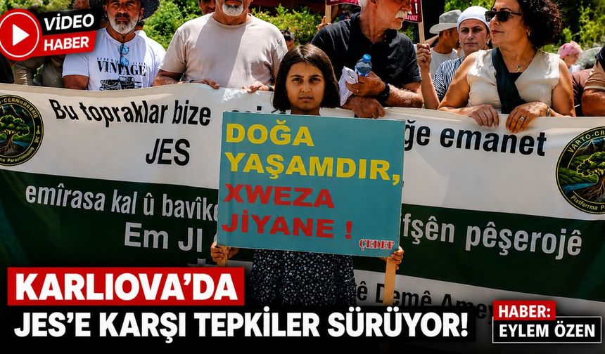 Karlıova'da JES'e Karşı Tepkiler Sürüyor!