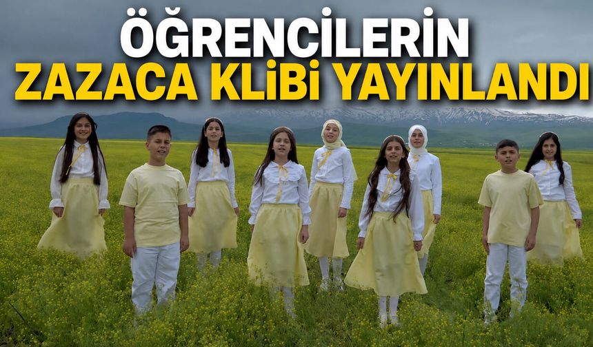 Öğrencilerin Zazaca Klibi Yayınlandı