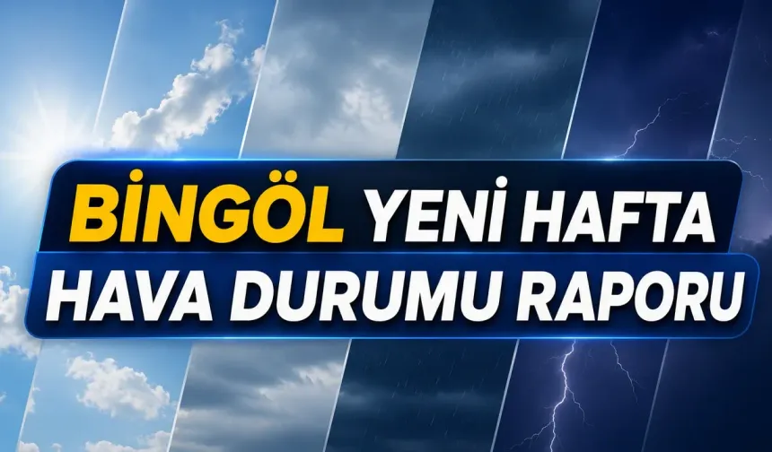 Bingöl Hafta İçi Hava Durumu