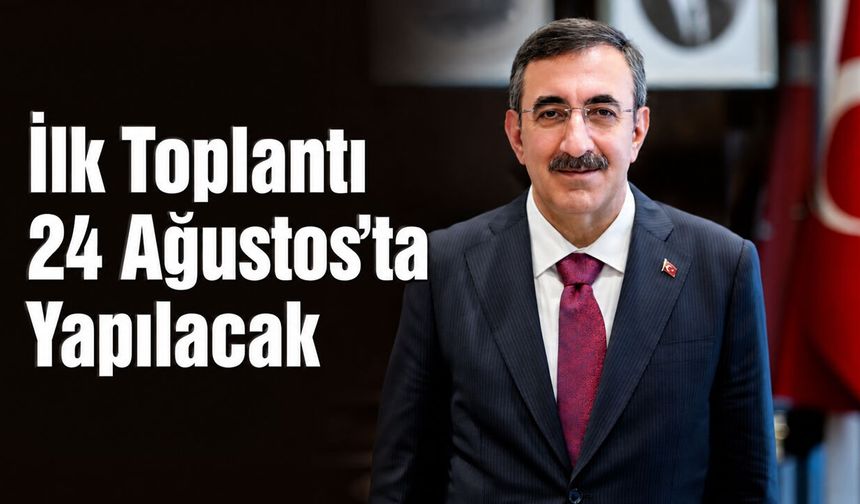 İlk Toplantı 24 Ağustos’ta Yapılacak